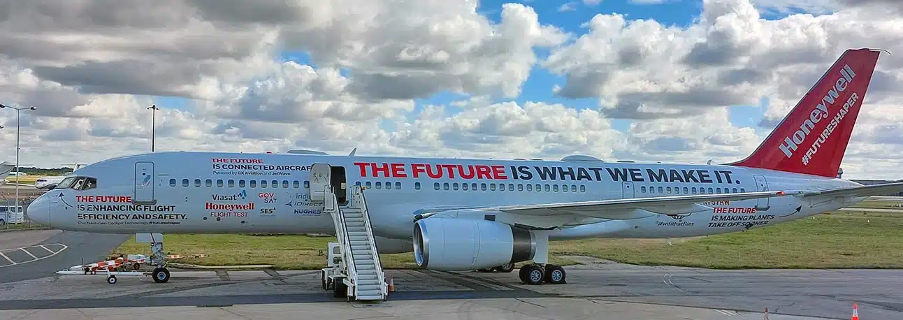 Honeywell plane - The Future is What we Make it