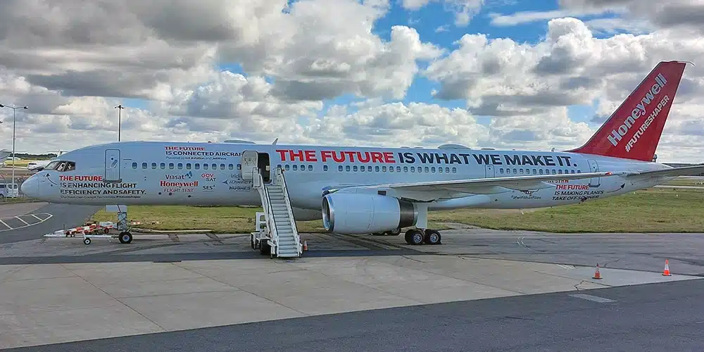 Honeywell Plane The Future is What we Make it